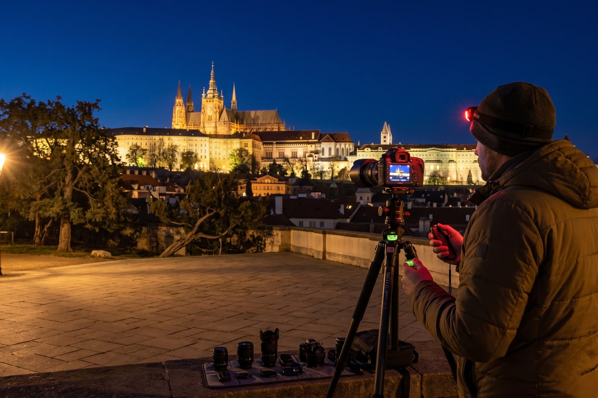 Night Photography at Prague Castle: Tips and Techniques