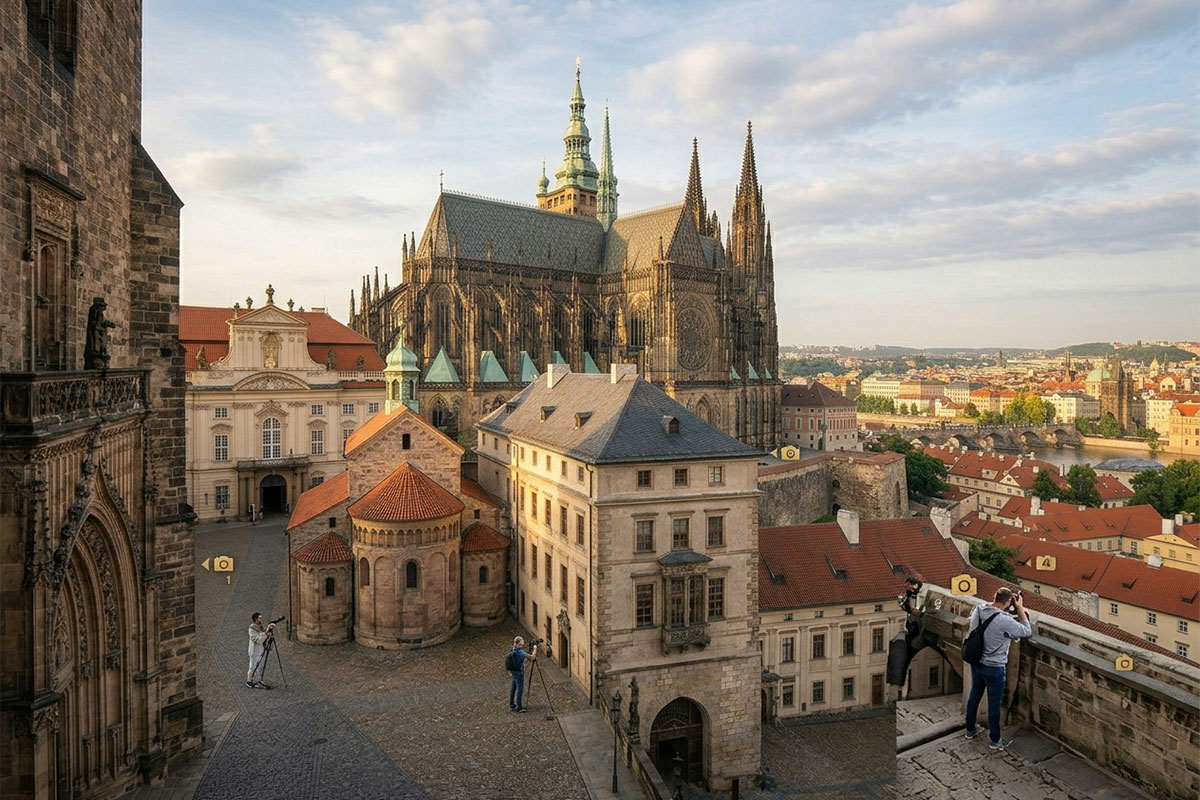 Capturing the Magic: The Ultimate Guide to Photography Spots at Prague Castle