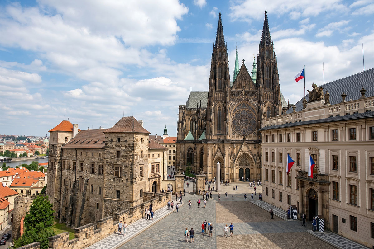 The Architecture of Power: A Royal Tour of Prague Castle