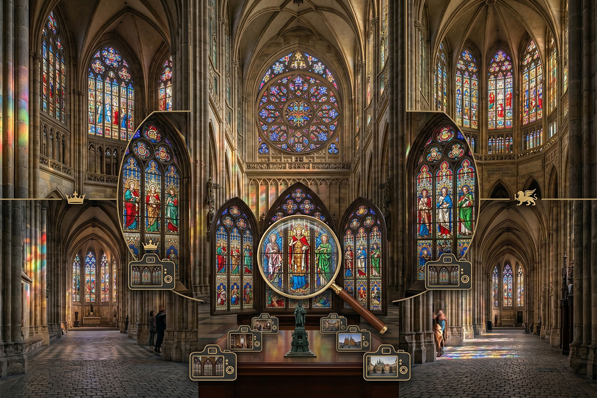 The Art and Symbolism of Prague Castle’s Stained Glass Windows