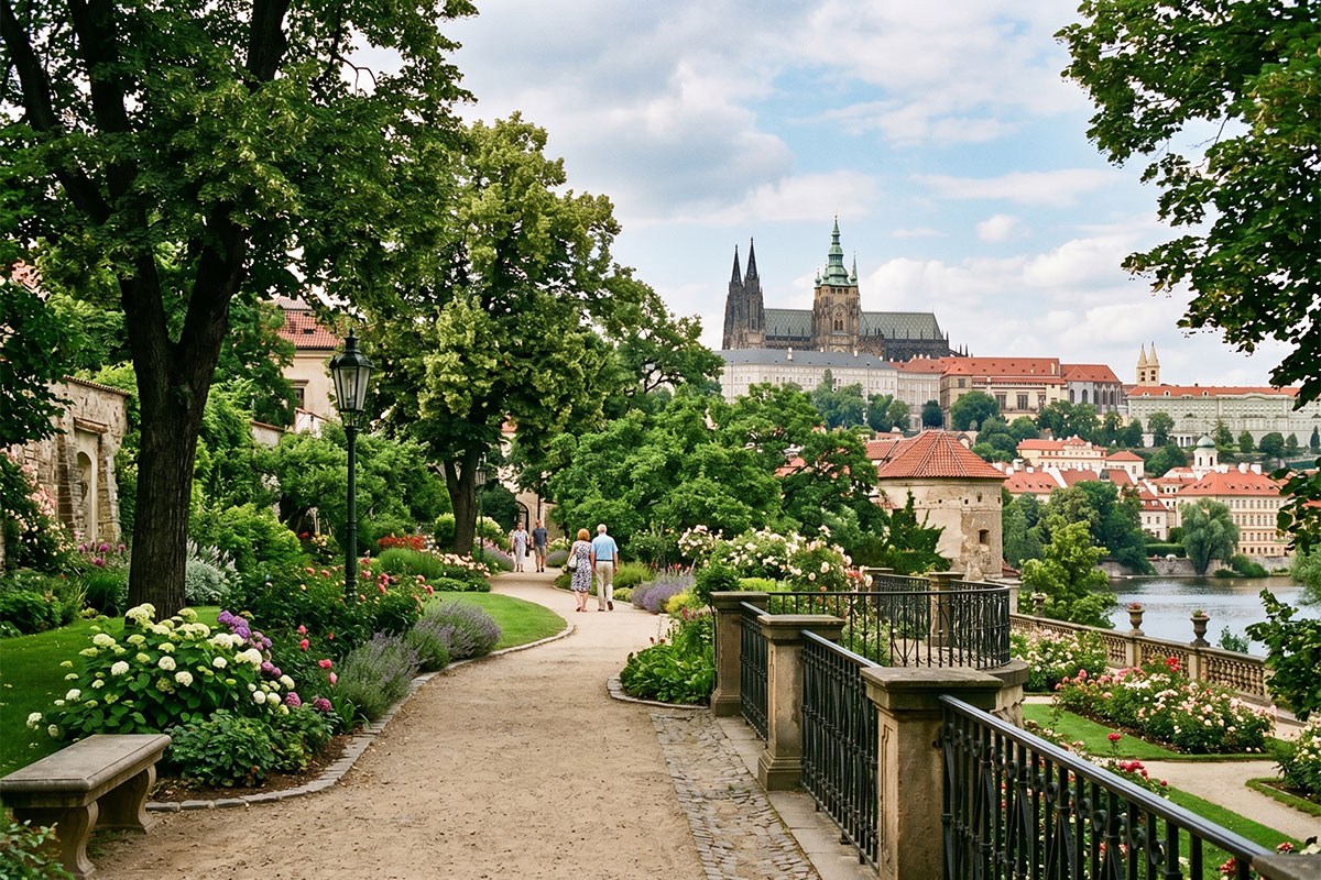 The Gardens of Prague Castle: A Hidden Oasis